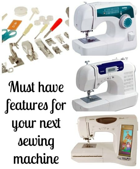 A look at sewing machine features from basic, to must have to dream-like.
