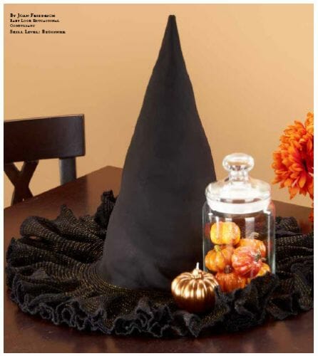 Witches hat centerpiece