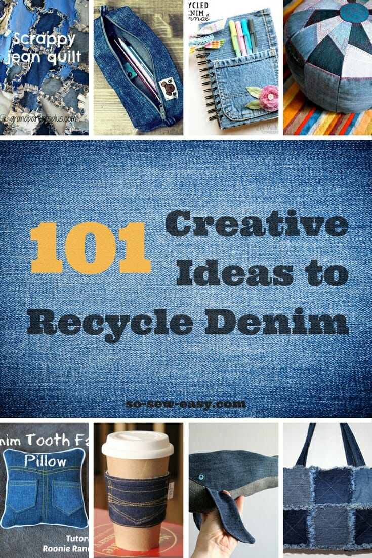 How can you recycle denim?