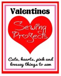 So Sew Easy - Valentines sewing projects. A collection of cute, hearts, pink, lovesy sewing projects