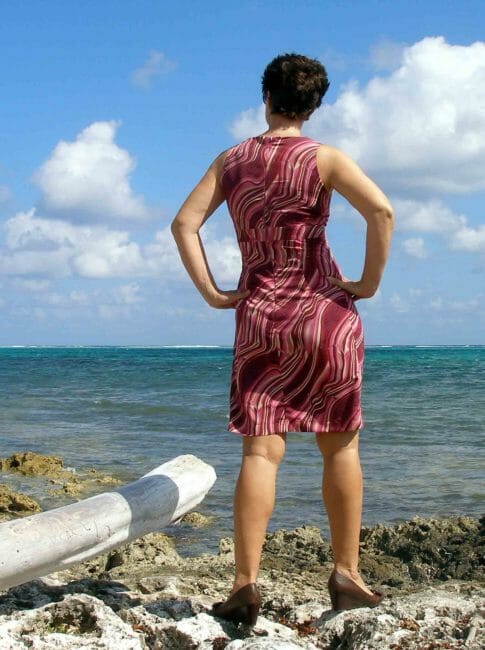 So Sew Easy - Danielle Dress - free pattern. The dress that really got me noticed as a sewist.