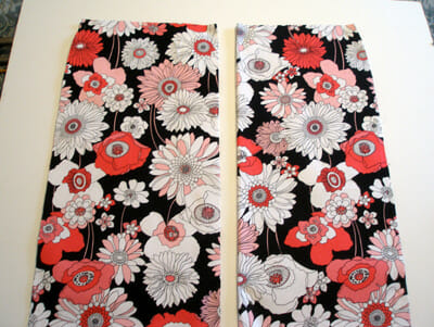 Cutting fabric and pattern matching.  Part of the Sew A Skirt series from So Sew Easy.