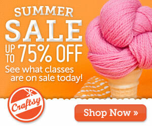 Craftsy Summer Sale