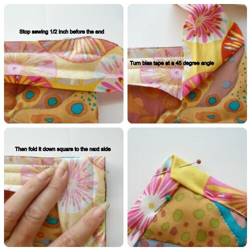How to make easy quilted potholders.  Great beginner project and love the free-form quilting!