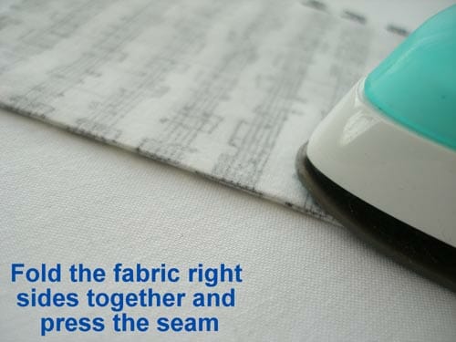 How to sew a French Seam. Ideal for light weight or sheer fabrics.