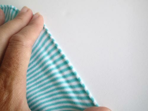 Get a pretty hemline with this quick method to sew a lettuce edge hem