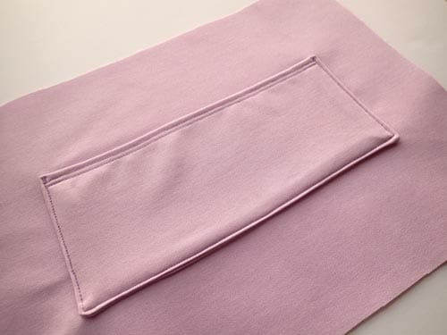 Sew the perfect slip pocket into your purse or bag pattern