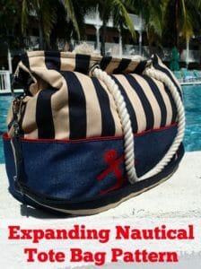 nautical tote bag pattern