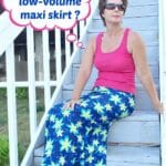 How to make the perfect fitting maxi skirt without it being too flared or too tight.