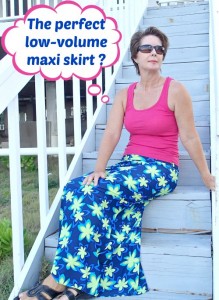 How to make the perfect fitting maxi skirt without it being too flared or too tight.