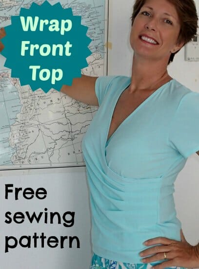 It’s A Wrap Top – FREE Sewing Pattern