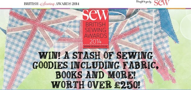 Vote for So Sew Easy in the British Sewing Awards - just because its pretty darned awesome and everyone there makes a great team!