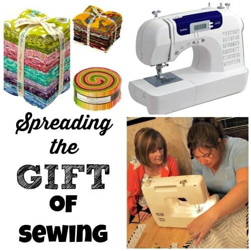 How to get someone started in sewing - essential tools and resources.