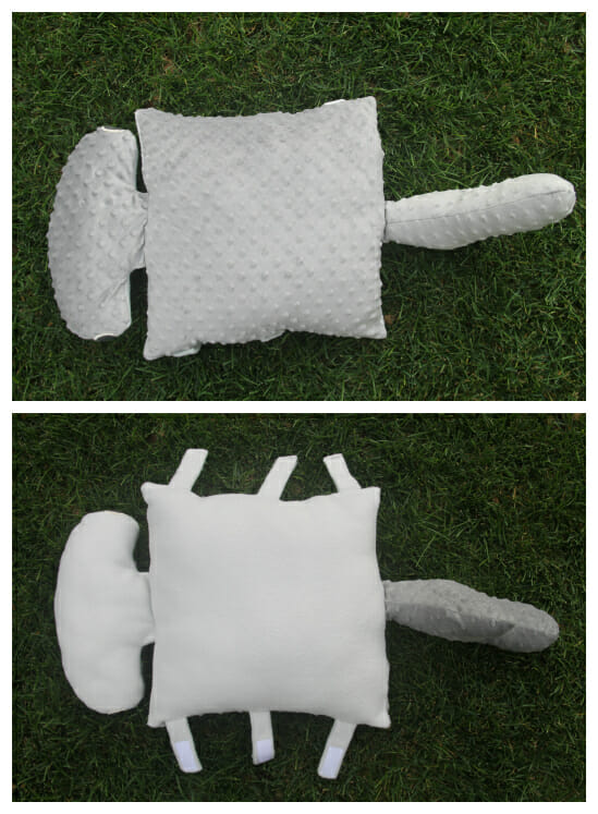 How to make your own Pet Pillow Pattern - love this one is a hammerhead shark. What a great idea.