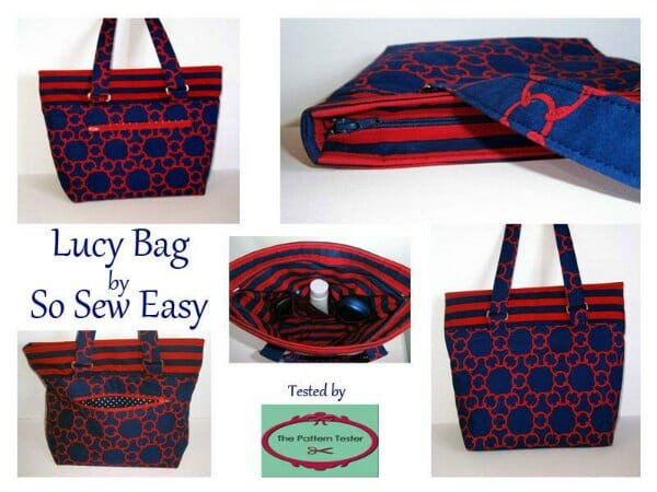 Lucy tote bag pattern
