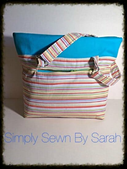 Simple Stripe Tote – Little Blonde Book