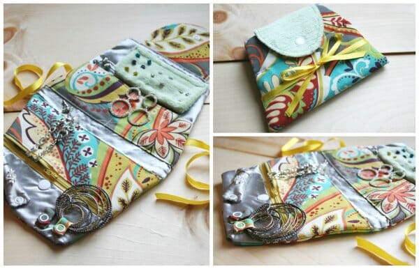 sew a jewelry travel case