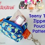 Teeny Tiny Zipper Pouches - pretty much everyone I know will be getting one of these as a gift this year. Addictive free pattern!