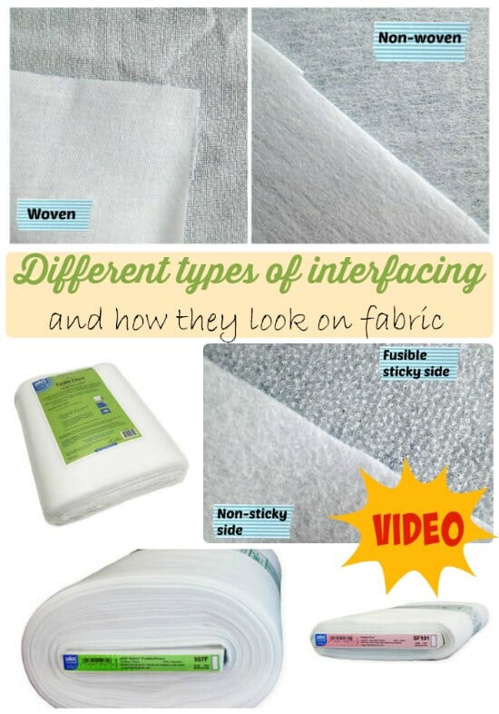 Very useful to see all the different types of interfacing on video so I could really see how they each affected the fabric. I have a better understanding of what does what now.