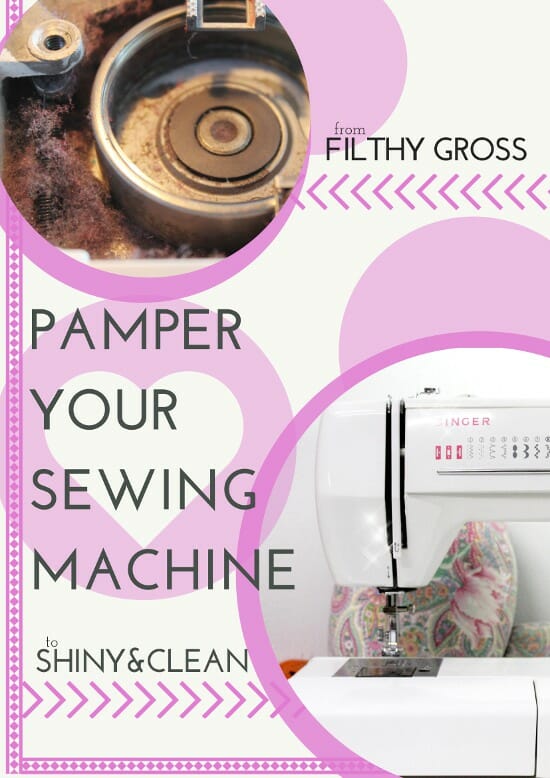 how to clean your sewing machine