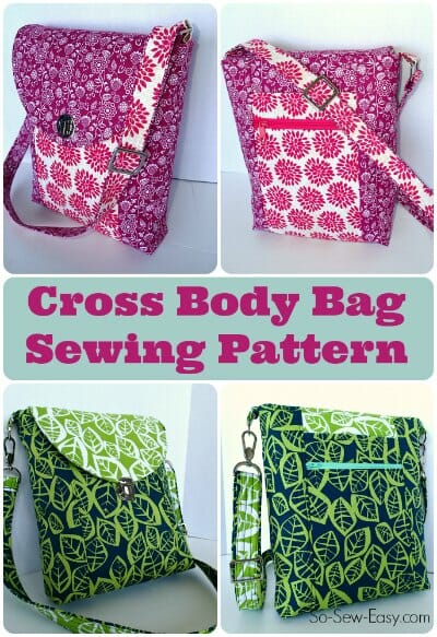 Easy crossbody bag pattern sale