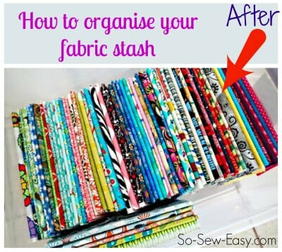 Fabric envy! How to fold and organise your fabric stash. Makes things so much easier to find and match. I'm doing it!