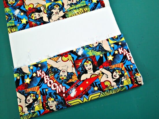 A Super Easy Fabric Folds Tutorial Using Comic Book Boards