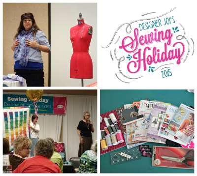 Designer Joi's sewing holiday 2015.