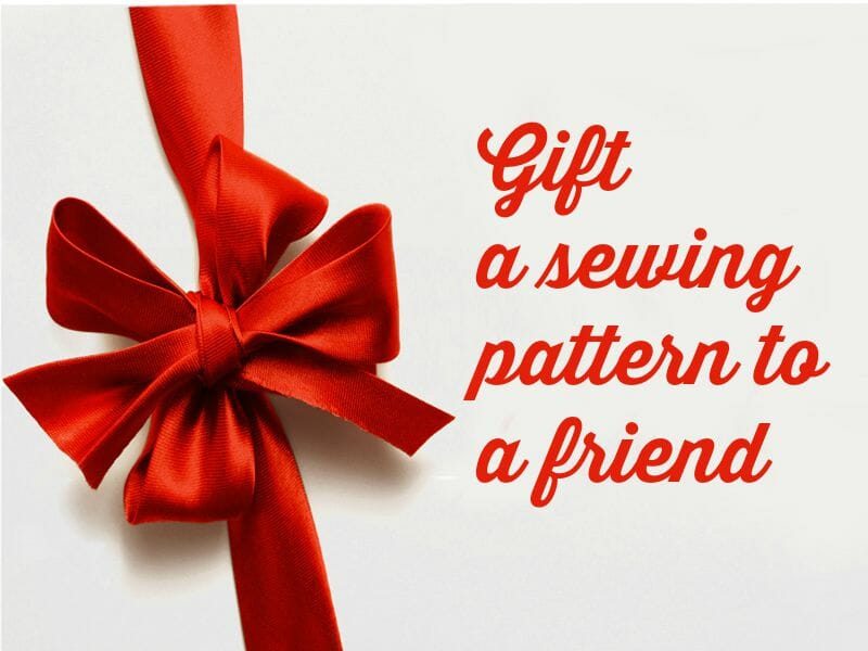 Cool idea for National Sewing Month, or for birthdays etc. Gift a sewing pattern to a friend. Buy online and it will be sent direct to your friend as a nice surprise.