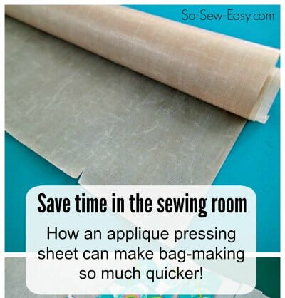 If you like to sew bags or use fusible interfacing, you NEED to see this about how you can do it so much quicker!