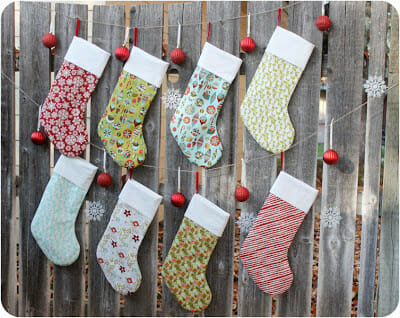 Christmas stockings pattern