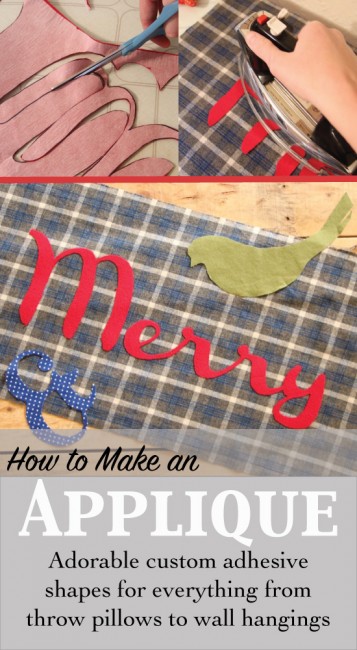 Applique 101 - Everything you Need to Know to Make Your Own Adhesive Shapes and Letters