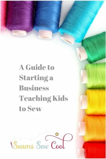 Giveaway, win the How to Start A Business Teaching Kids to Sew e-course.
