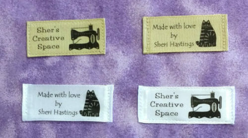 make your own custom sewing labels
