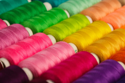 silk sewing thread
