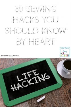 sewing hacks
