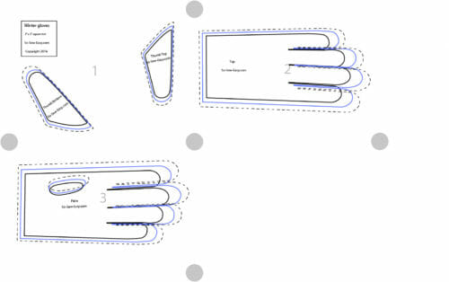 Glove Sewing Patterns Images Gloves and Descriptions