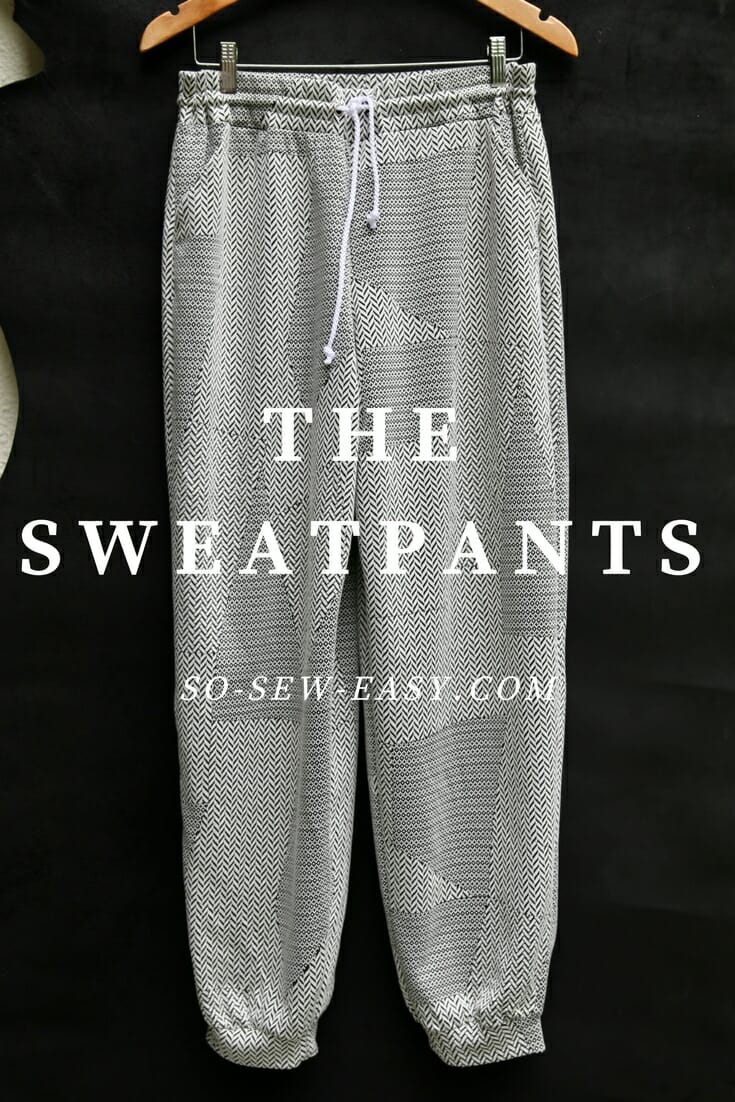 sweatpants pattern