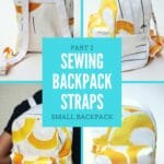 sewing backpack straps