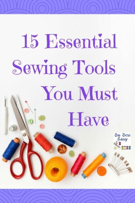 essential sewing tools