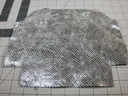 square metal purse frame pattern