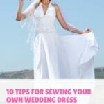 sewing your own wedding dress