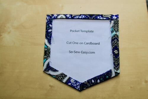 unlined patch pocket tutorial