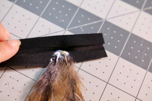 easy feather trimming tutorial