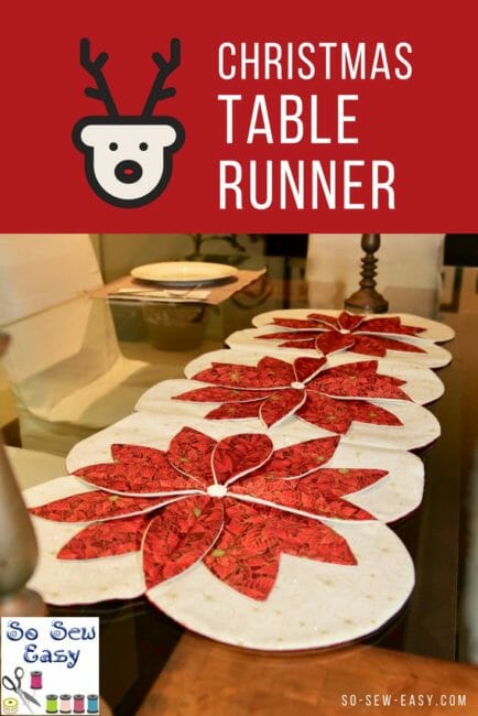 Christmas table runner