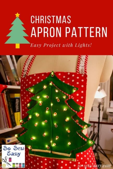 Christmas apron pattern