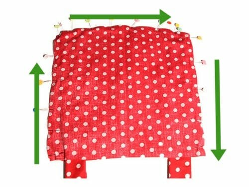 Christmas apron pattern