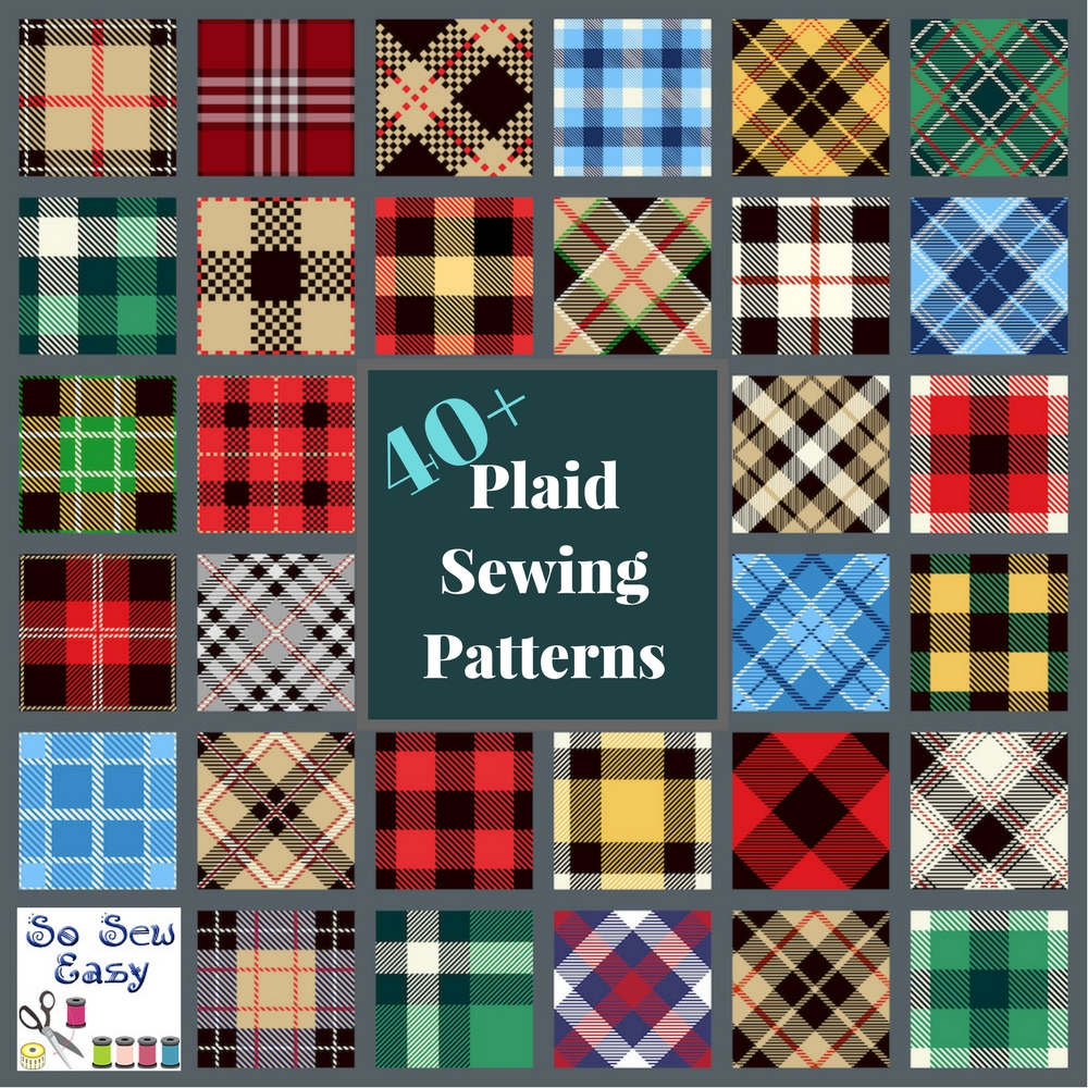 plaid sewing patterns