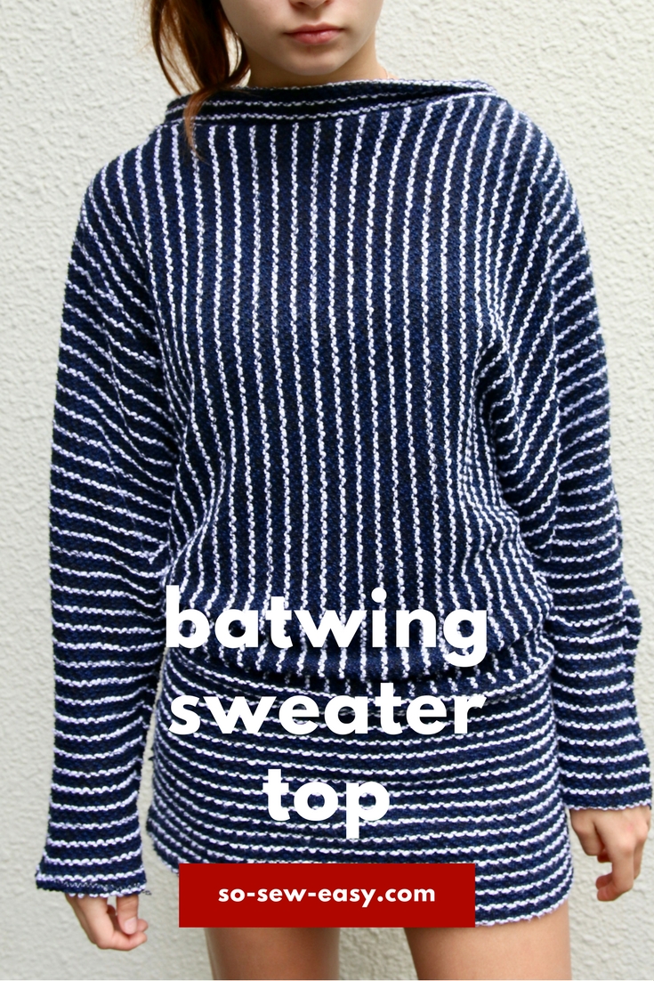 batwing sweater top