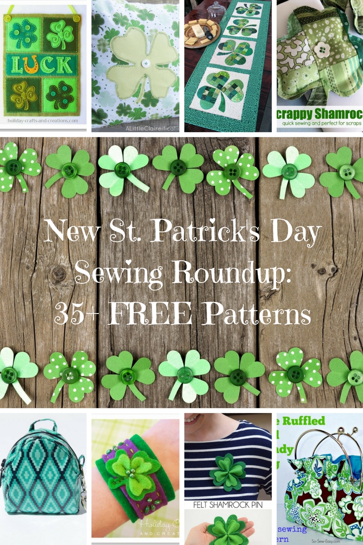 St. Patrick's Day Sewing